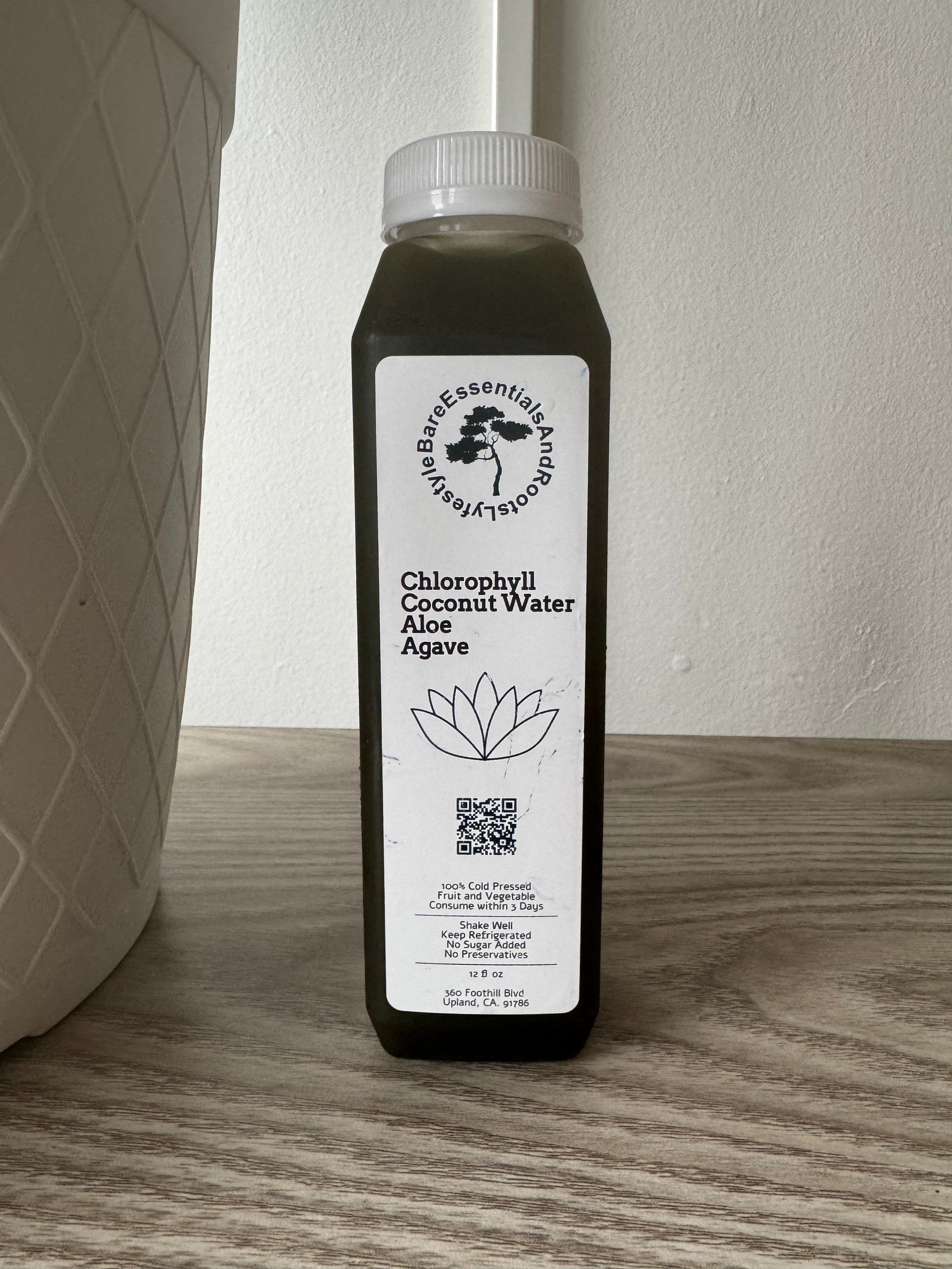 Chlorophyl Coconut Water Aloe Agave – Bare Essentials and Roots Lyfestyle