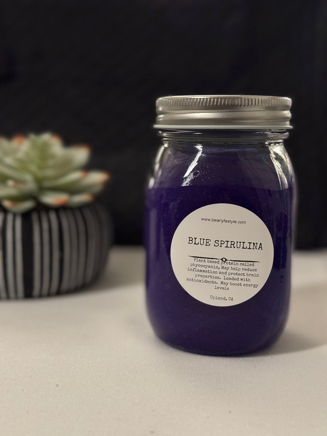 Blue Spirulina Sea Moss Gel