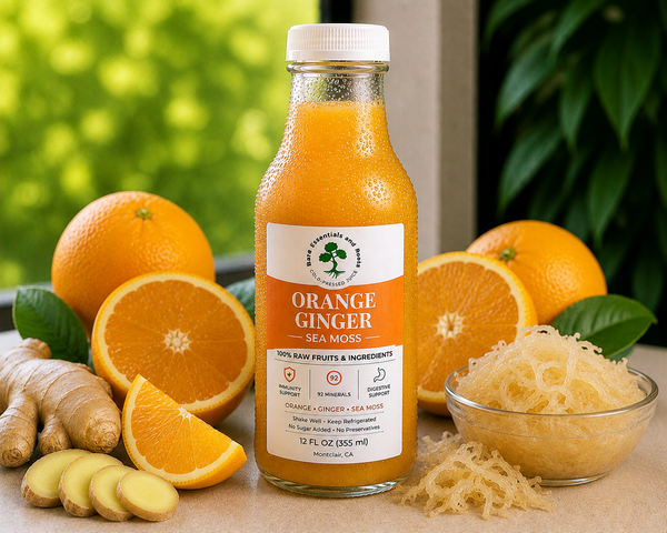 Orange Sea Moss Ginger